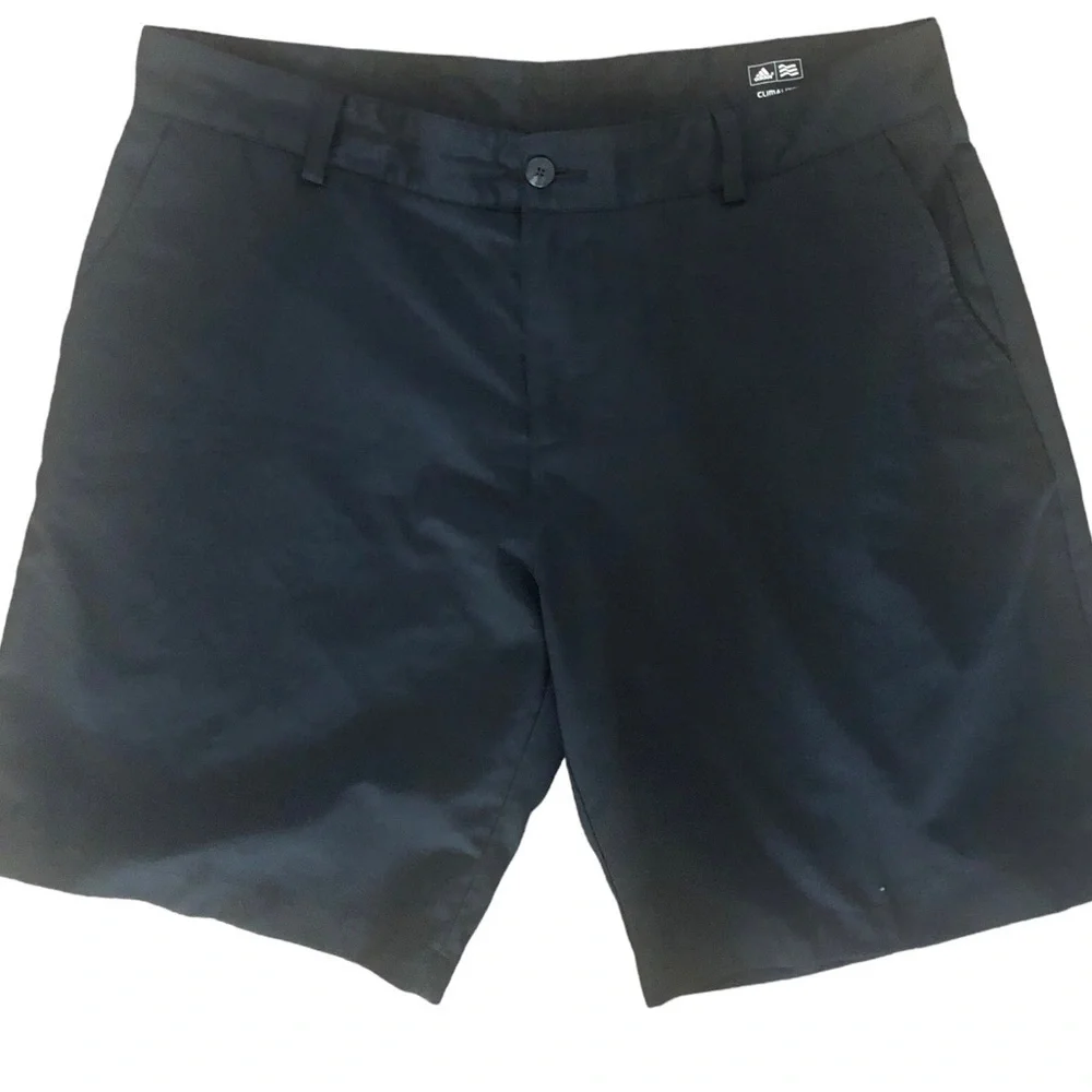Adidas Climate Dress Golf Dress Shorts Sz. 38 Black AE7002 Pockets Summer